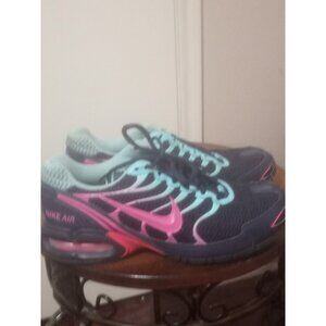 Nike Air Max Torch 4 Shoes Womens Size 9.5 Blue Pink Running Sneakers CN2160-400